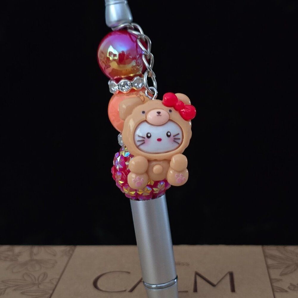 Sanrio Hello Kitty Pretty Pen by PenGwensPosh-Bling Bling - Picture 3 of 3